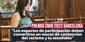 PREMIO CMIB 2022 BARCELONA otorgado a Regularización Ya por la iniciativa de regularización de 500 mil personas migrantes
