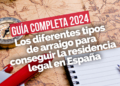 Guía completa 2024 sobre los diferentes tipos de arraigo para conseguir la residencia legal en España