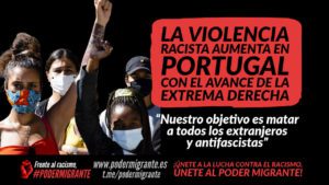 LA VIOLENCIA RACISTA AUMENTA EN PORTUGAL CON EL AVANCE DE LA EXTREMA DERECHA