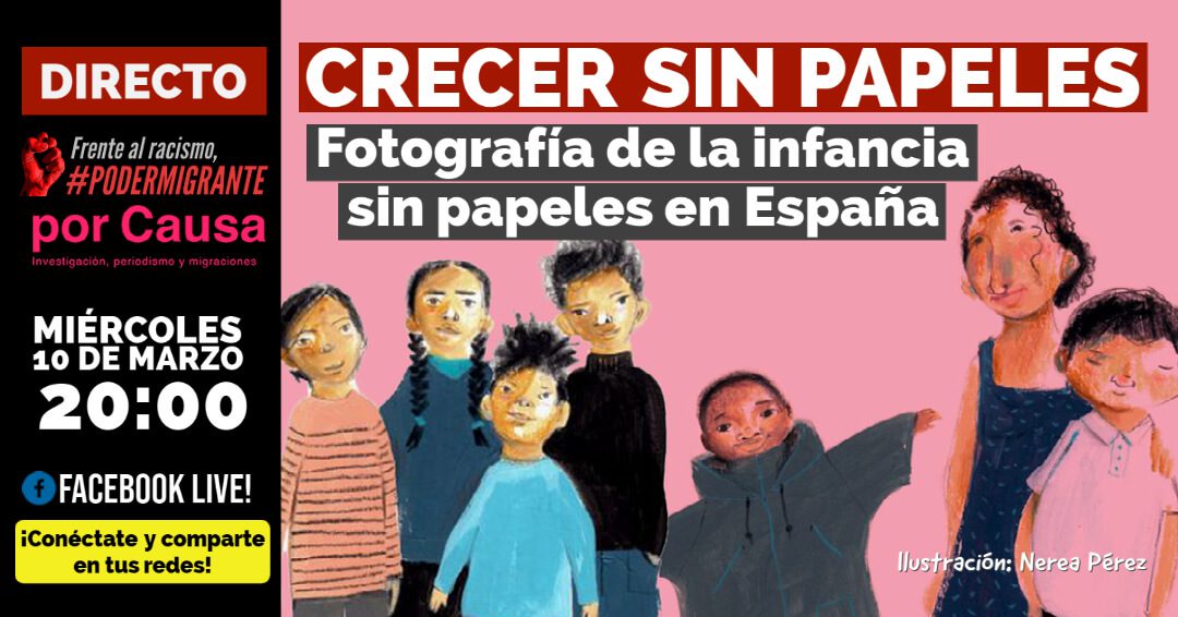 EN DIRECTO | “CRECER SIN PAPELES: Fotografía de la infancia sin papeles en España”