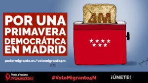 VotoMigrante4M | Por una primavera democrática en Madrid