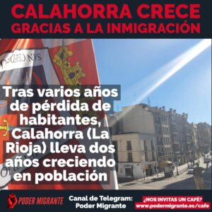 CALAHORRA CRECE gracias a la inmigración