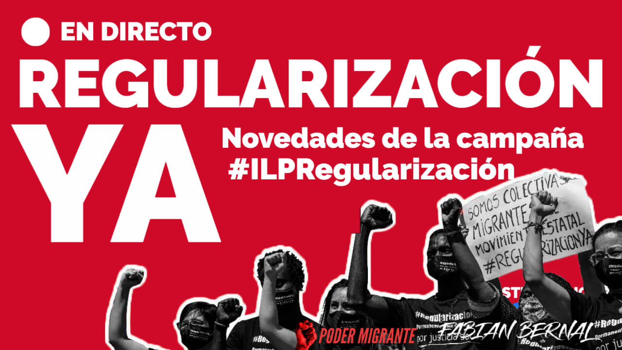 DIRECTO ESPECIAL Campaña #ILPRegularizacion Plataforma Regularización Ya