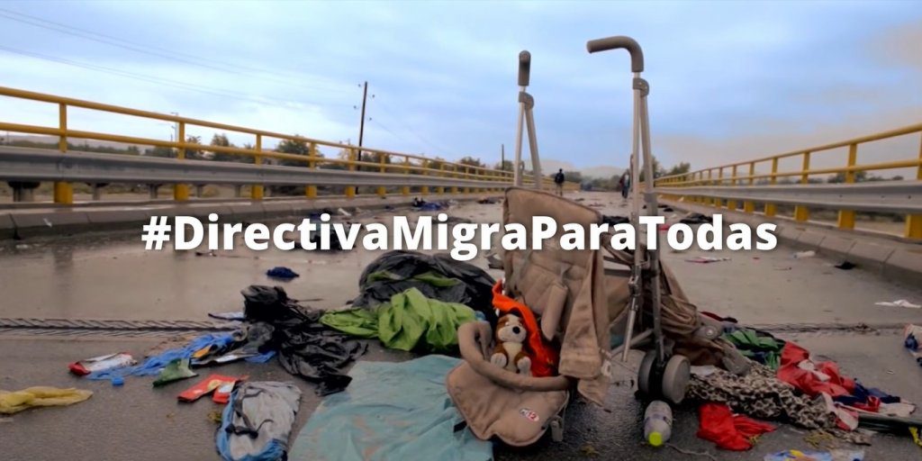 CAMPAÑA DE MOVILIZACIÓN #DirectivaMigraparaTodas
