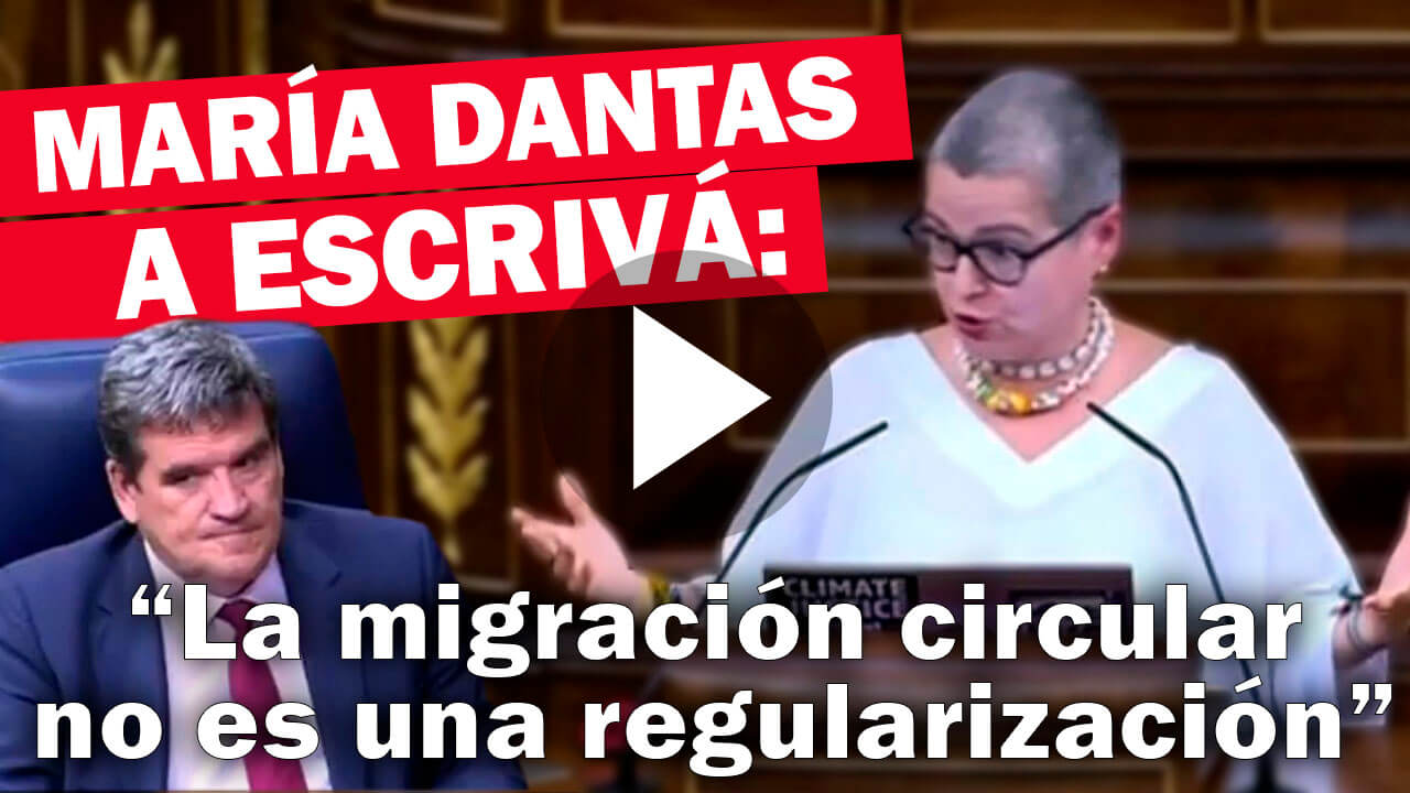 MARÍA DANTAS A ESCRIVÁ: “La migración circular no es una regularización”