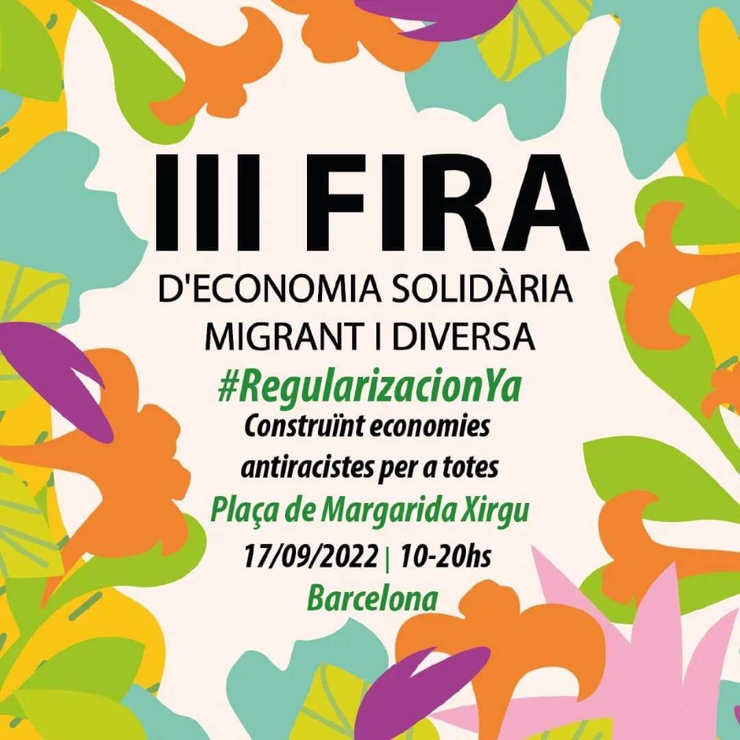 BARCELONA: III Feria de Economía Solidaria Migrante y Diversa