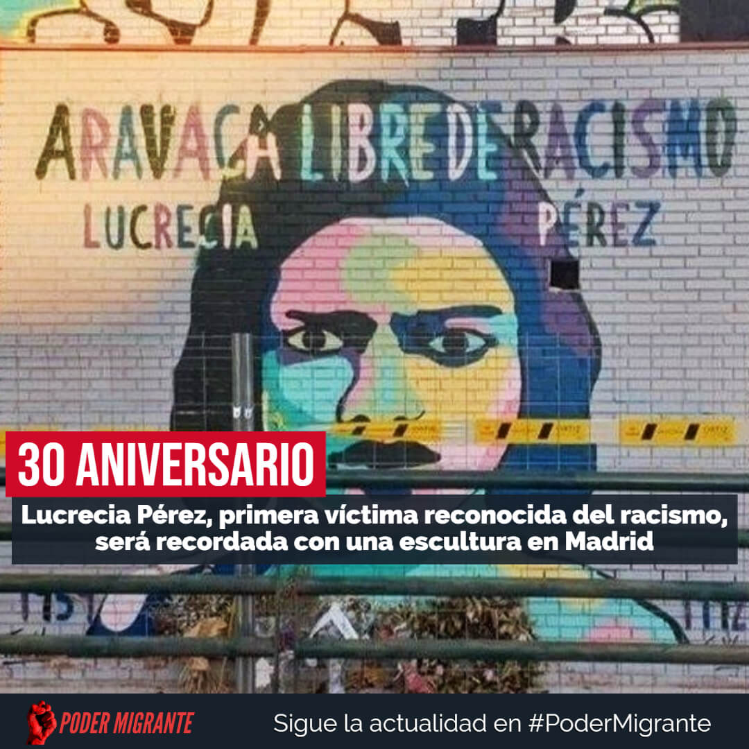 30 ANIVERSARIO. Lucrecia Pérez, primera víctima reconocida del racismo, será recordada con una escultura en Madrid