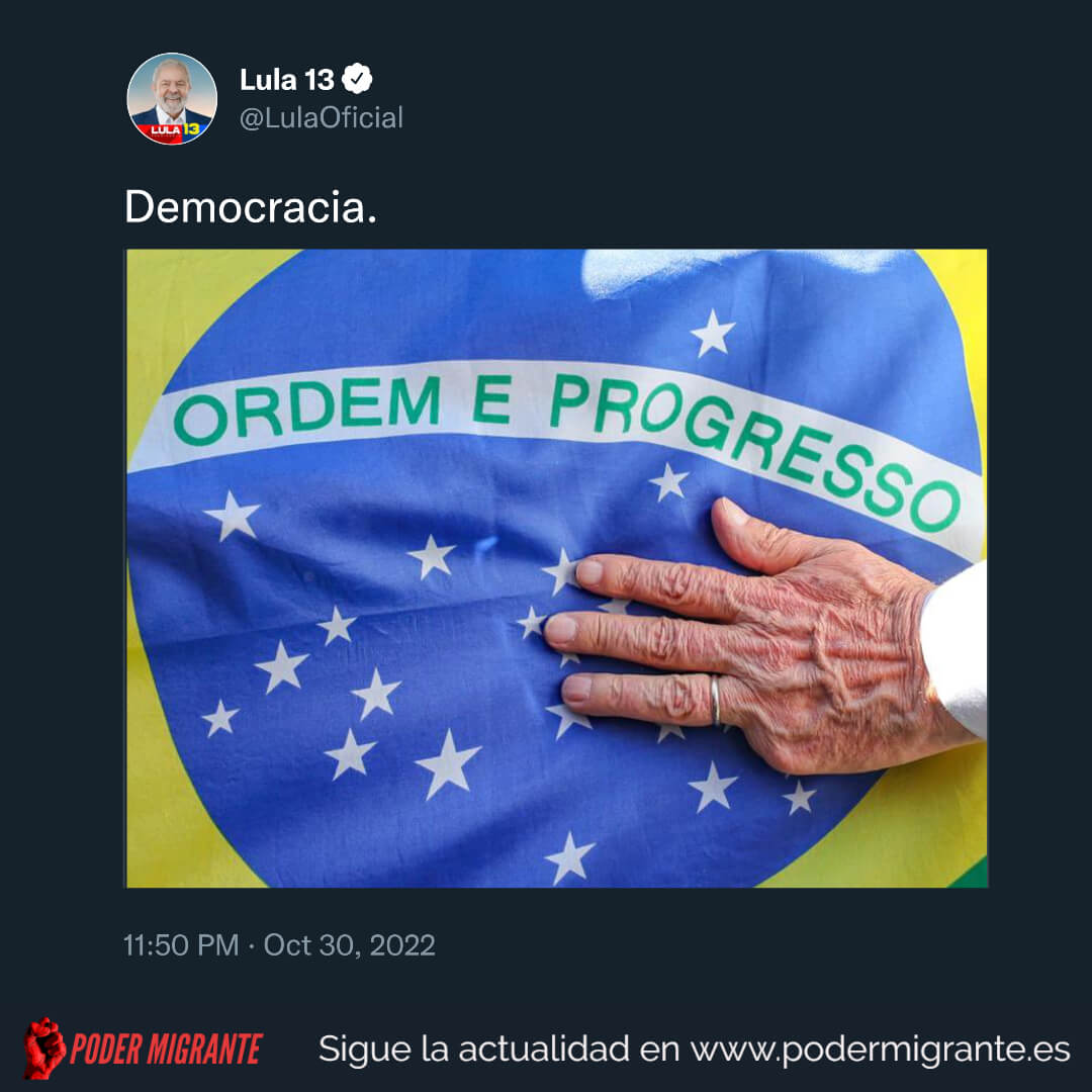 BRASIL. Lula gana las elecciones y vuelve a hacer historia