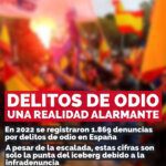 Delitos de odio en EspaÃ±a, una realidad alarmante: 1.869 denuncias en 2022